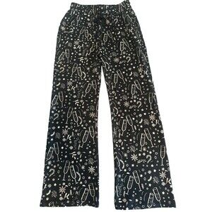 Women’s Soft Surroundings Get Toasty Pj Lounge Pants Champagne Winter Size XS